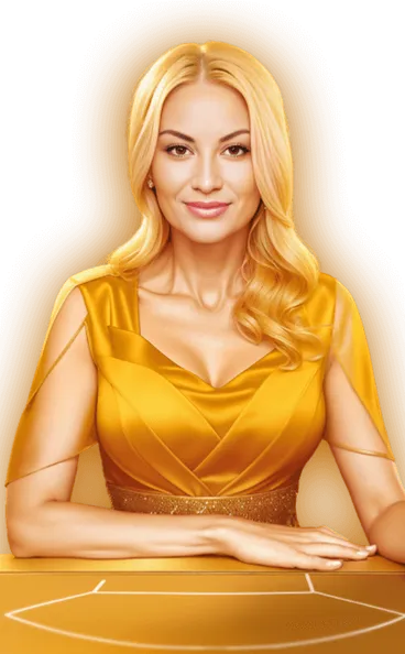 Gold Saloon Live-Tisch bei Spinrollz